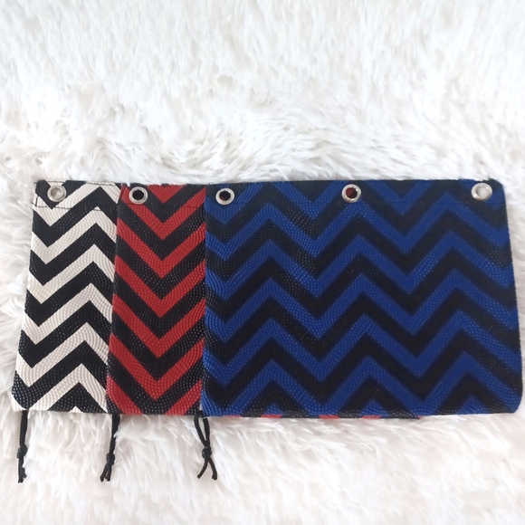 Blue, Red and White S/M Size Zipper Close Bags (3) - Picture 2 of 12